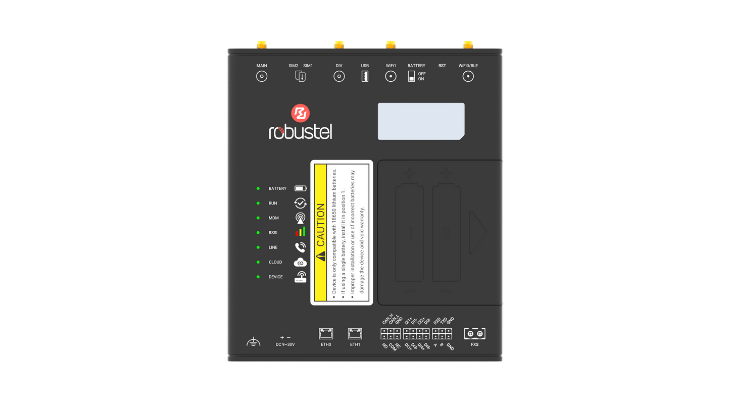 Robustel EV8100 - Elevator Voice Gateway (POTS to Cellular Replacement)